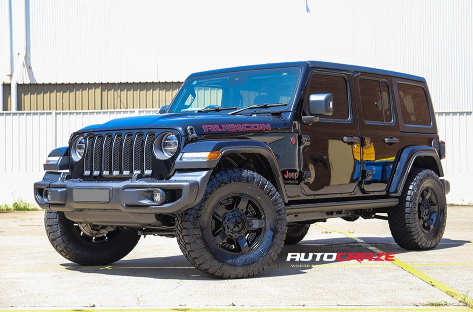 JEEP WRANGLER ROCKSTAR XD 2 MATTE BLACK